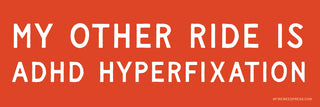 Hyperfixation Sticker