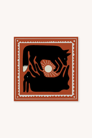Fox + Hare Giclée Print