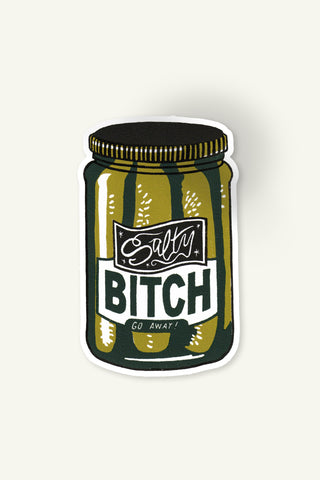 Salty Bitch Sticker