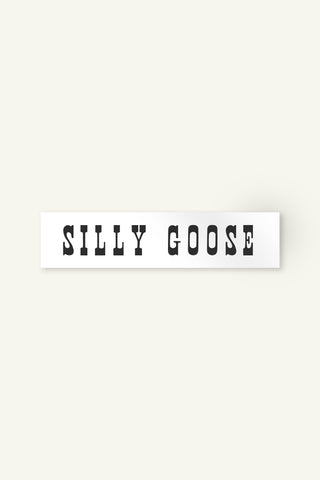 Silly Goose Sticker